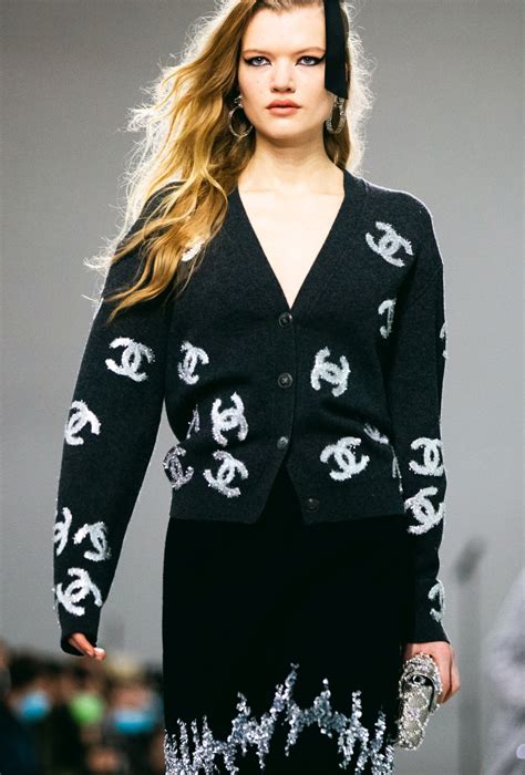 chanel mania|chanel flannel cardigan.